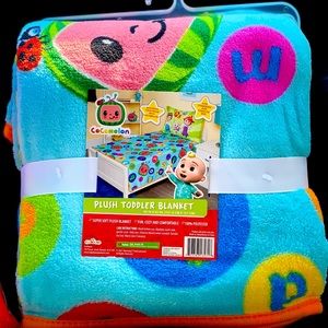 Cocomelon toddler/baby plush blanket